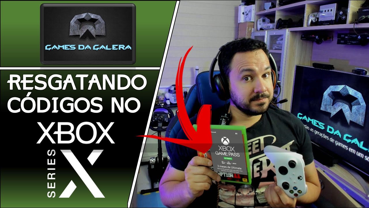 COMO RESGATAR CÓDIGOS NO XBOX SERIES X e SERIES S?