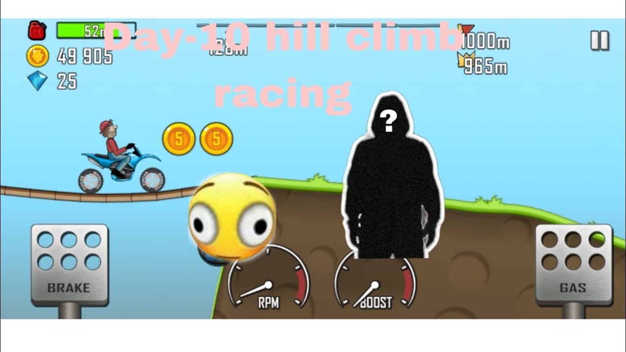 Day-10 hill climb racing sorry guys 🥺