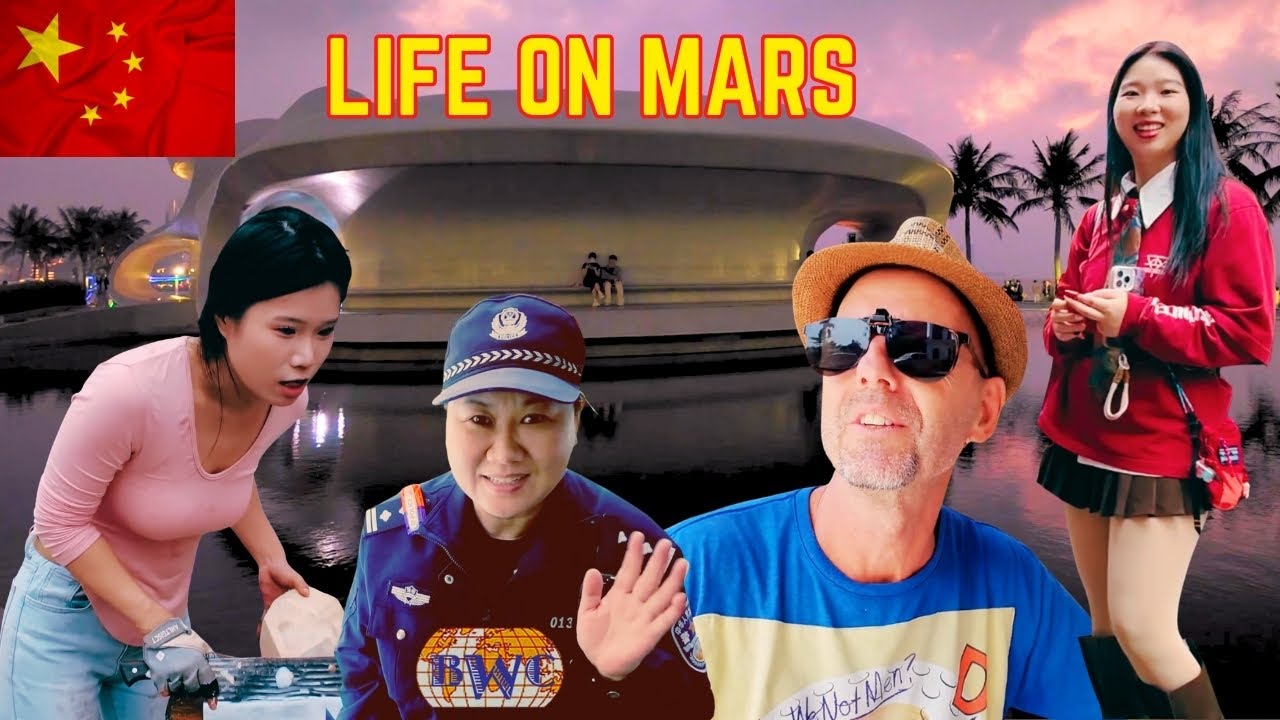 Foreigner in China: Exploring & Making Friends in Downtown Haikou City, Hainan Island