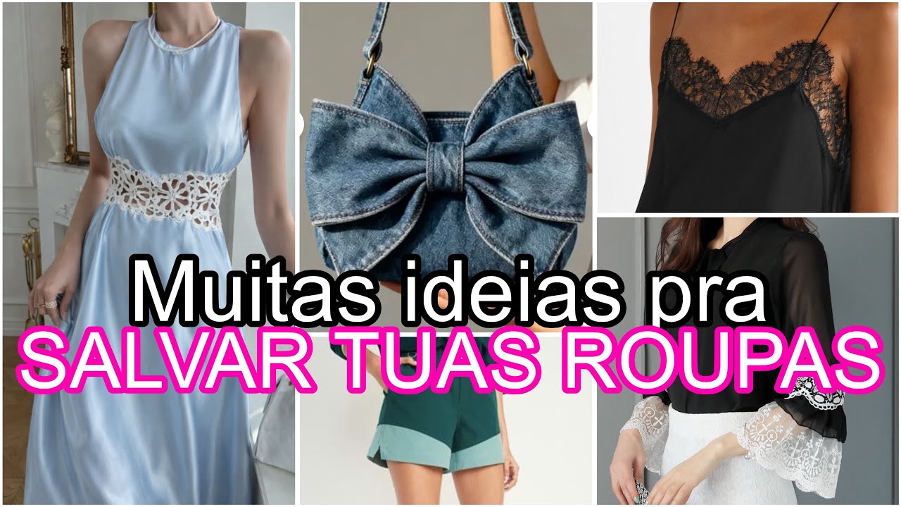 Dicas e truques pra salvar tuas roupas / customizações e consertos de roupas / renove tuas roupas