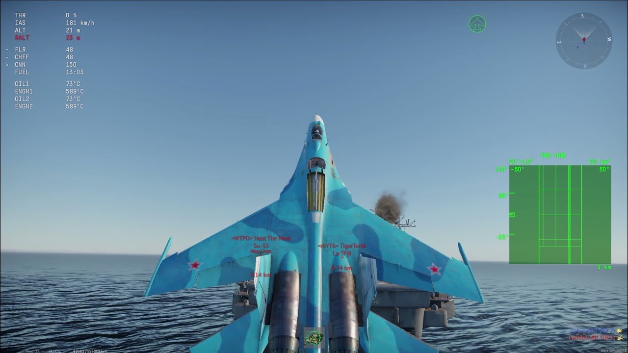SU 27 COBRA LANDING | War Thunder