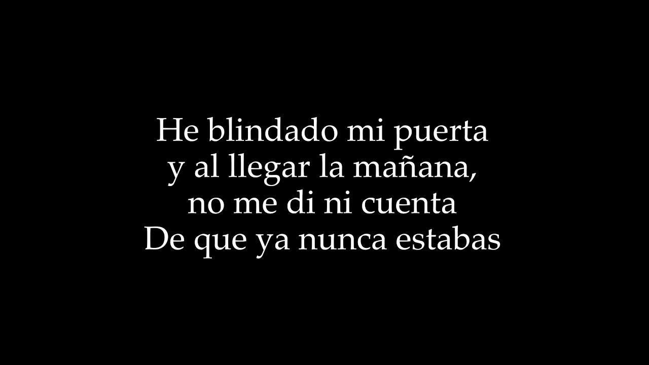 Karaoke - Enrique Urquijo - Aunque tú no lo sepas
