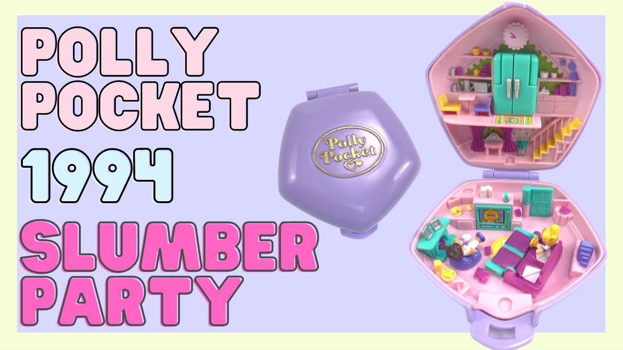 TOY TOUR: 1994 Slumber Party | Vintage Polly Pocket Collection