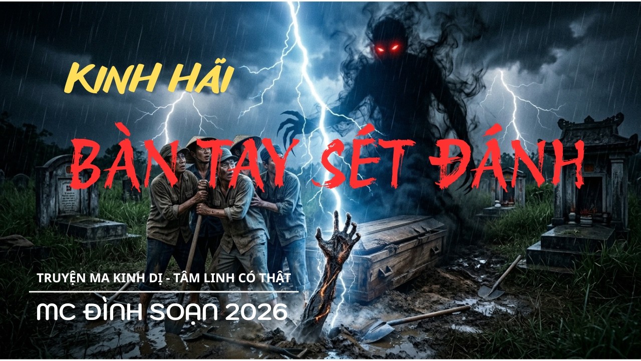 [QUẢ BÁO] CƯA TAY NGƯỜI BỊ SÉT ĐÁNH - Nghiệp Quật 5 Kẻ Trộm Mộ | Truyện ma Đình Soạn
