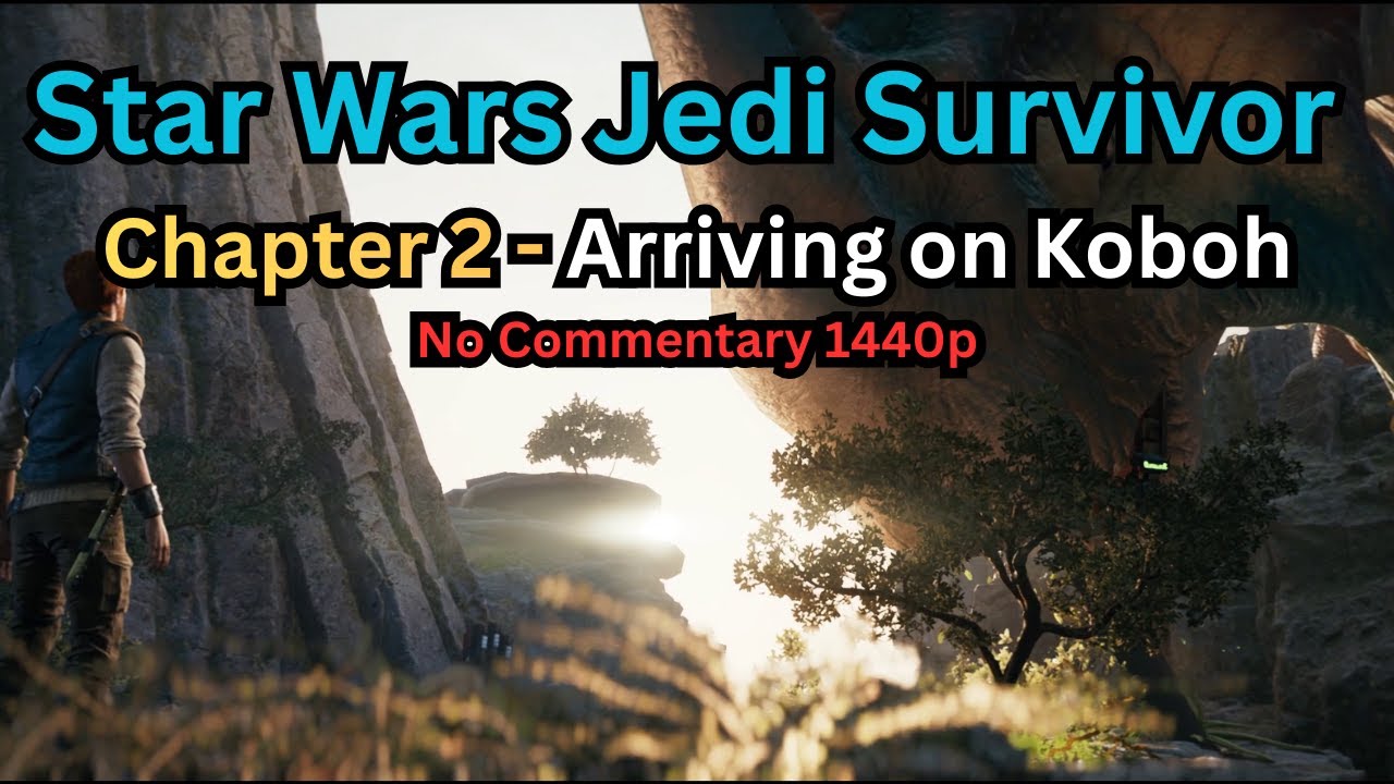 Star Wars Jedi Survivor Chapter 2 - Finding Greez  | RTX 5070 No Commentary 1440p