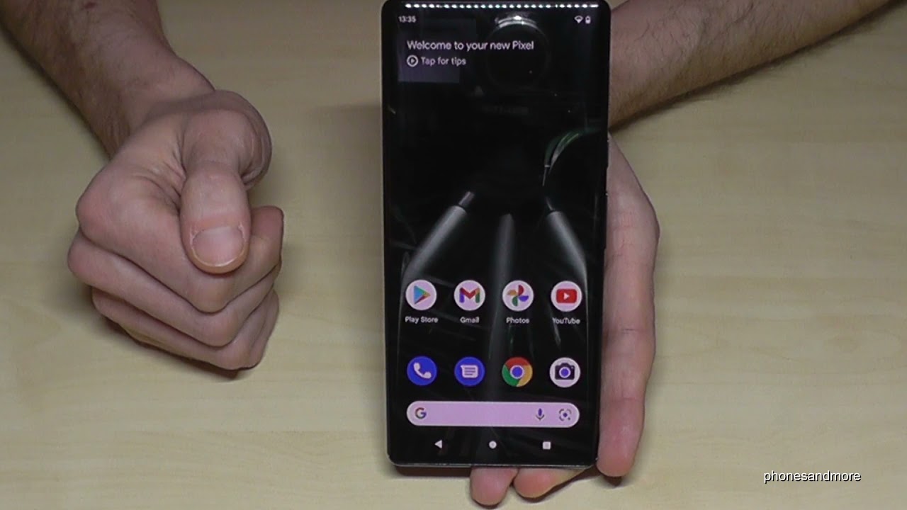 Google Pixel 6 (Pro): How to turn off the phone? And how to set up the Power Button?