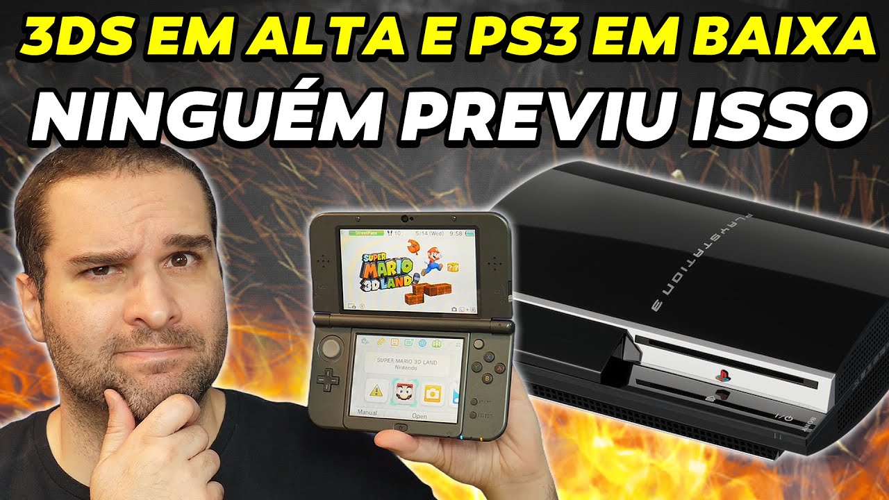Colecionadores Erraram? 3DS Valorizou e PS3 N&atilde;o