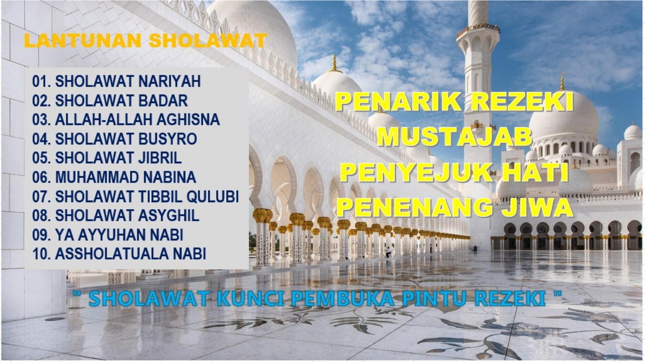SHOLAWAT JIBRIL MERDU NEW KOPILASI 2026| Penyejuk Hati Penarik Rezeki