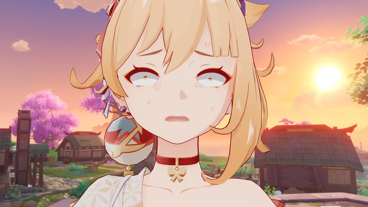 Yoimiya is scared in version 4.3 - Genshin impcat Anime Animation