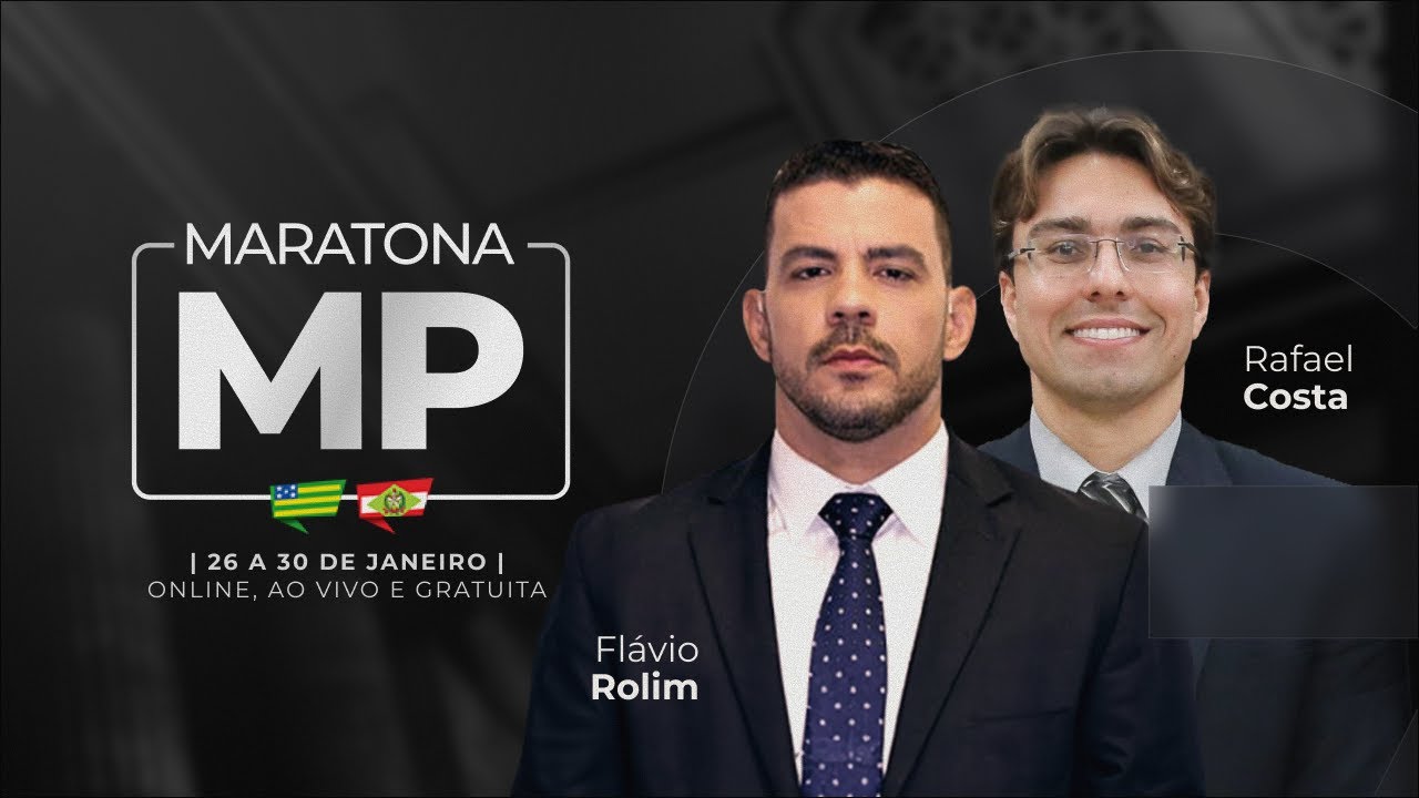 MARATONA MP - DIA #04 | PROCESSO PENAL & DIREITO CONSTITUCIONAL