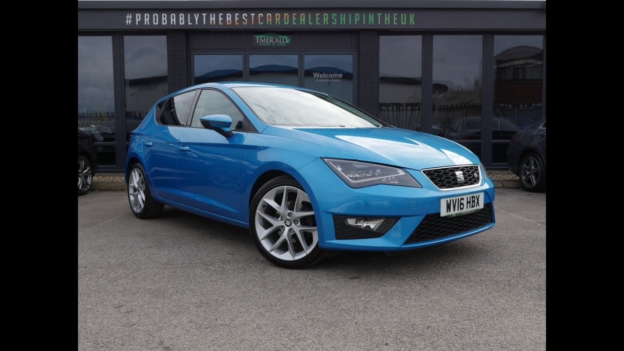 2016 16 SEAT LEON 1.4 ECOTSI FR TECHNOLOGY 5D 150 BHP WV16HX