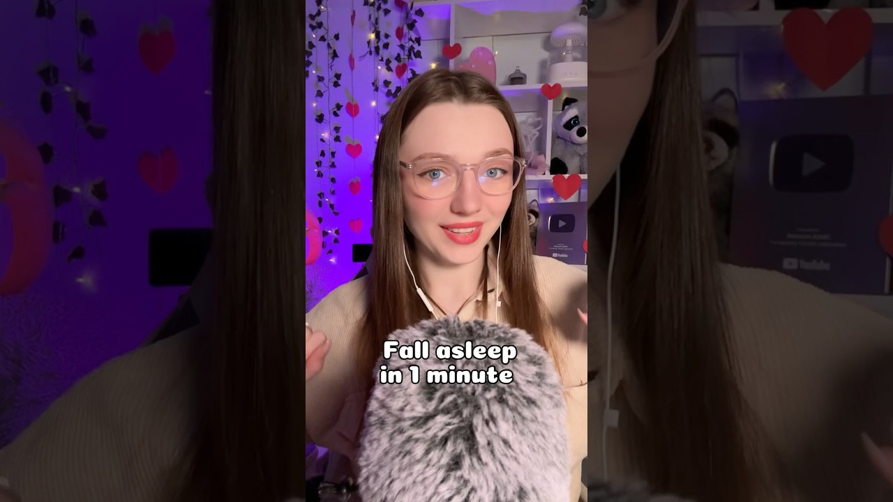 Fall asleep in 1 min #asmr #asmrsounds #asmrrelax #asmrtingles #asmrwhispers #asmrsleep #relax
