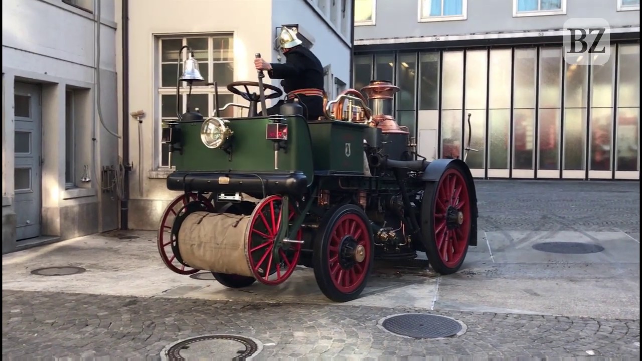 Älteste funktionsfähige Dampfspritze der Welt kehrt zur Basler Feuerwehr zurück