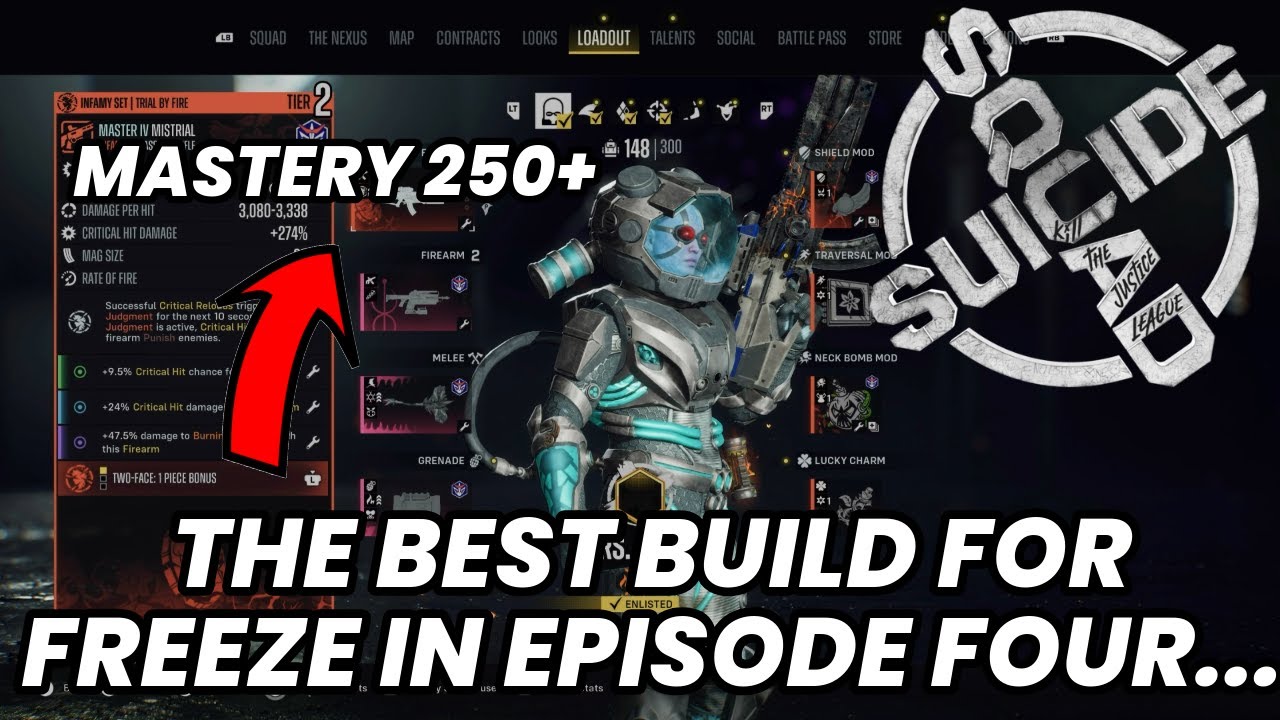 The Best Build for Ms. Freeze in Episode Four - Suicide Squad Kill the Justice League