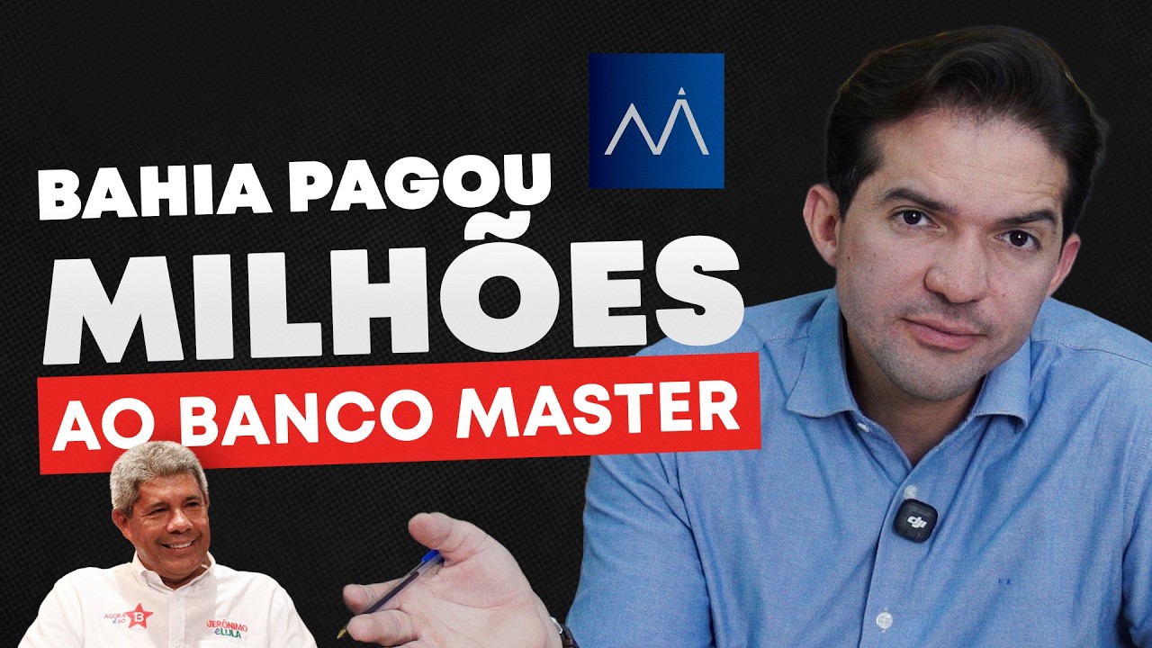 O PIX DO JERÔNIMO: Bahia pagou 207 precatórios ao Banco Master!