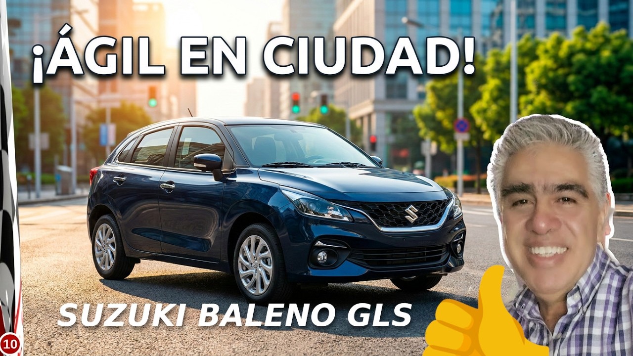 Suzuki Baleno GLS ¡Un día con la versión de entrada del Hatchback más espacioso de Suzuki!