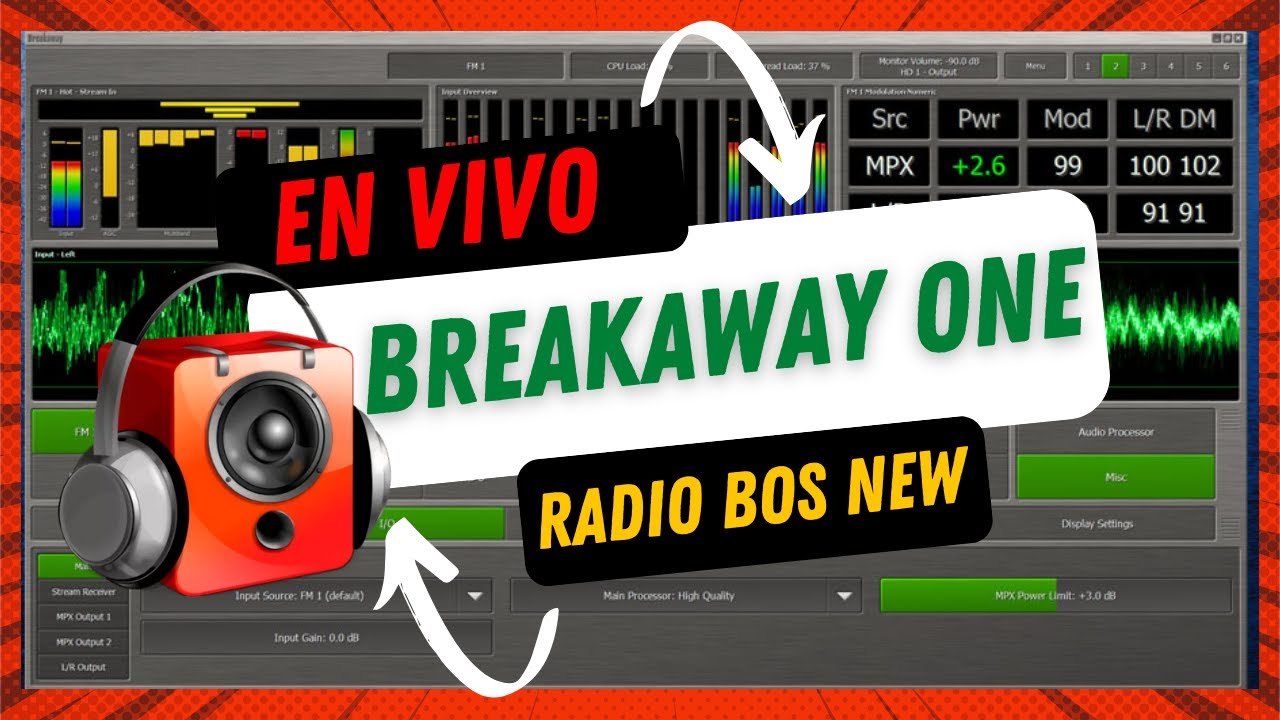 Radio Boss 6 2 3 En Vivo con Breakaway One✅