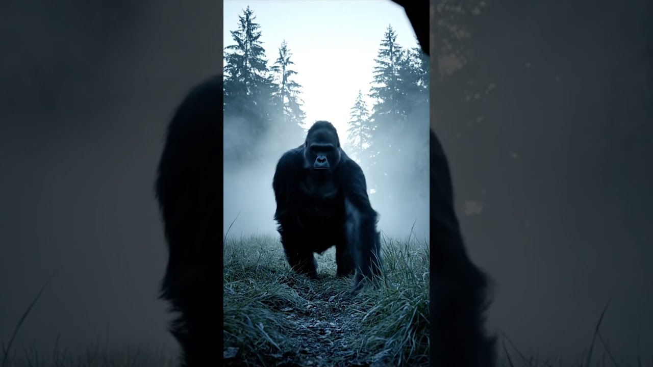 Caught on LOLverse: 🦍😂 Gorilla Shows the Middle Finger! 