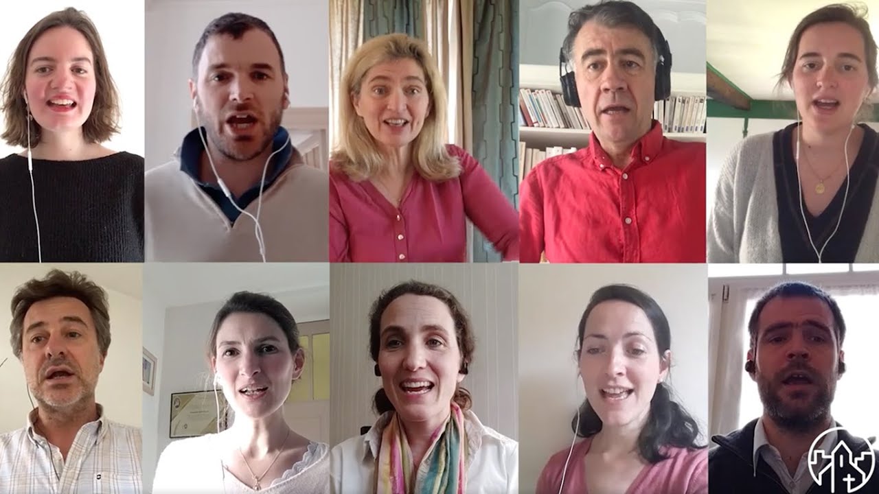 Choeur dans la ville : confinés, ils chantent la joie de Pâques