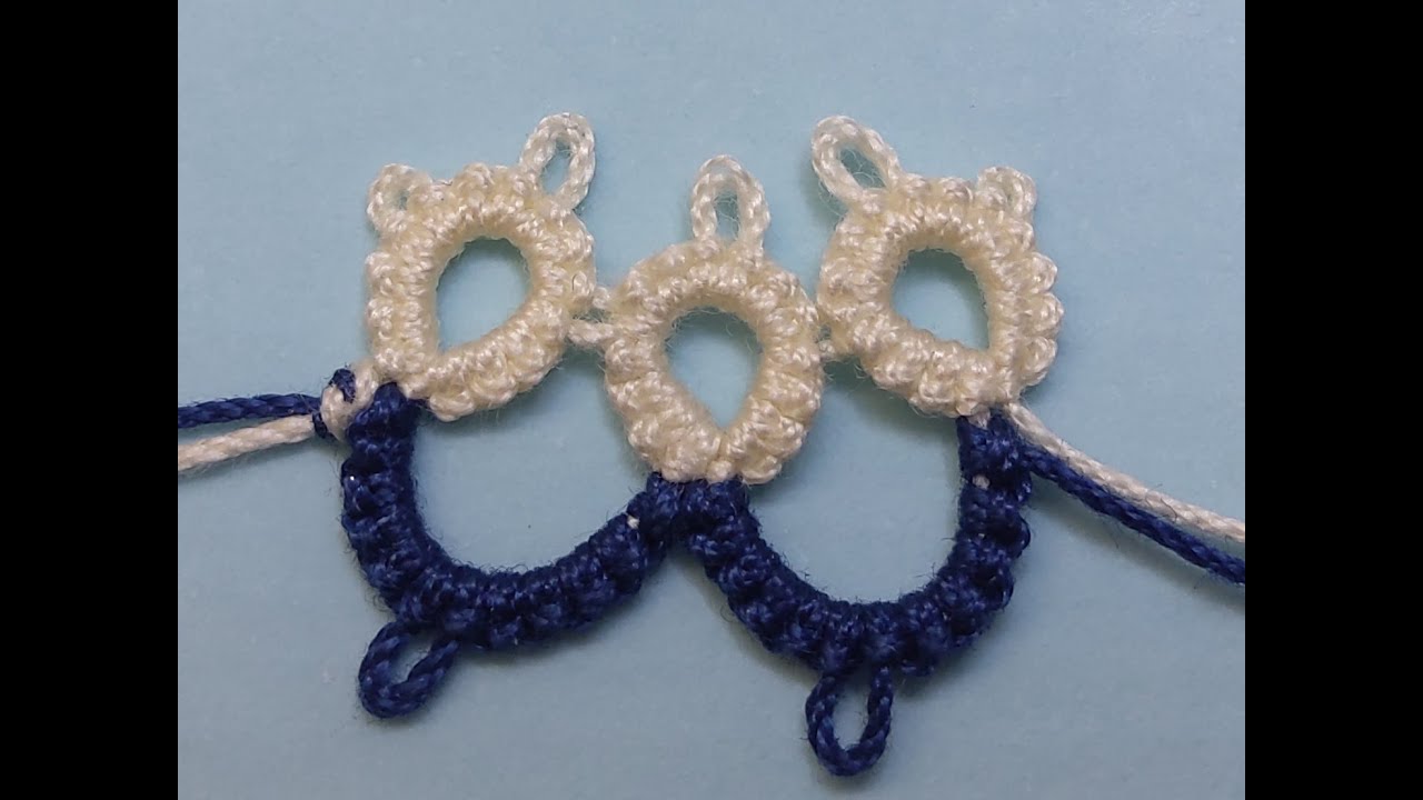 Shuttle Tatting - The Up Join and The Down Join