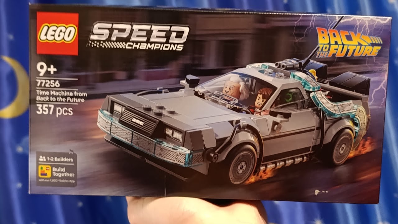 Lego Speed Champions 77256 Time Machine from Back to the Future  