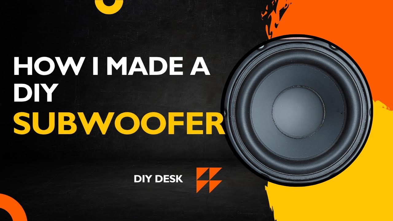 DIY Subwoofer Build | TS Parameters | WinISD tool