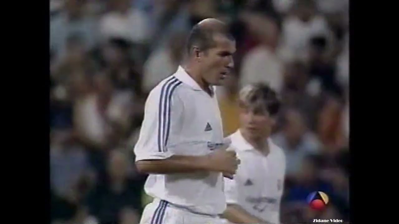 Zidane vs Montpellier HSC (2001.8.1) Rare Match!