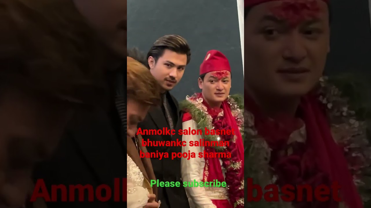 Anmolkc salon basnet pooja sharama #vlog #shorts #viral #salomalink #salonbasnet