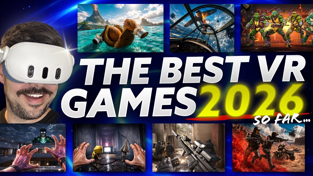 ЛУЧШИЕ VR-игры 2026 года! Пока что... | Quest, PSVR 2, PCVR