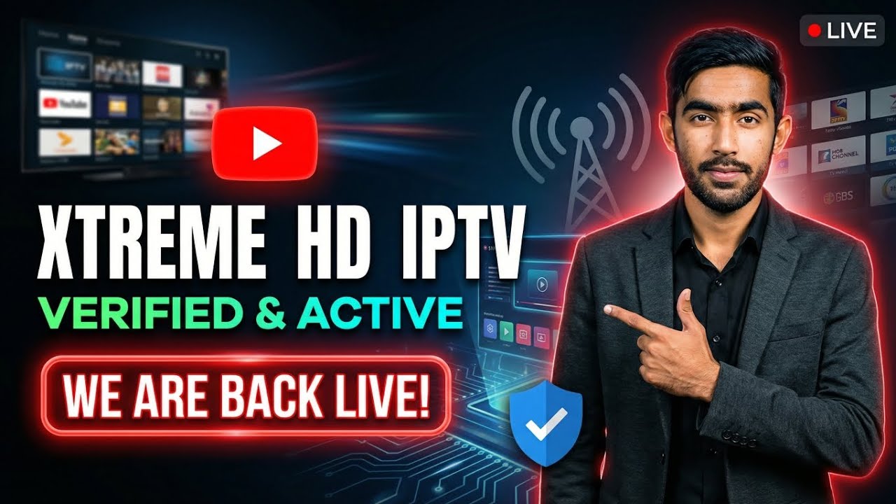 IMPORTANT UPDATE FOR XTREME HD IPTV USERS | NEW OFFICIAL SITE LIVE !