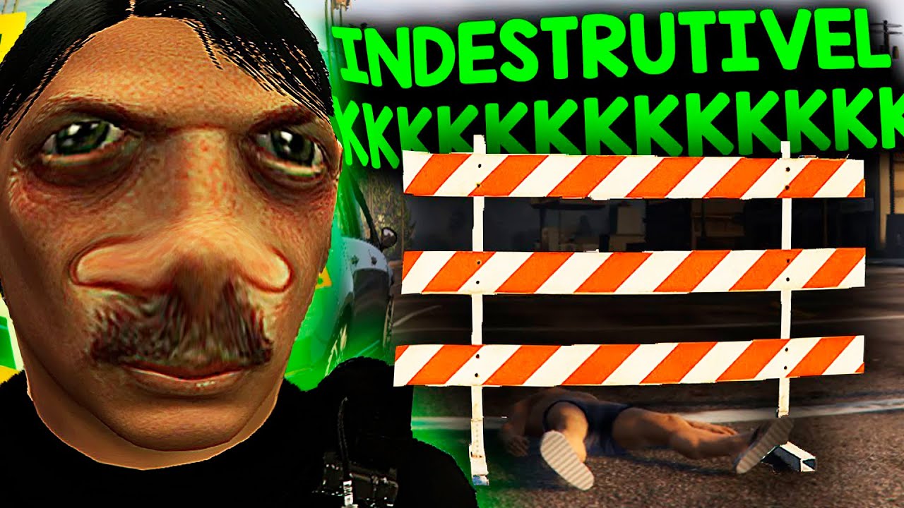 Zoando com a BARREIRA INDESTRUTÍVEL no GTA RP KJKKK