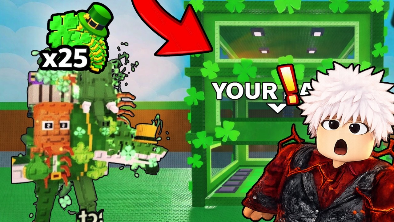 جبت الاجراندي الجديد🍀 و بيس الحظ🍀 steal a brainrot🤑