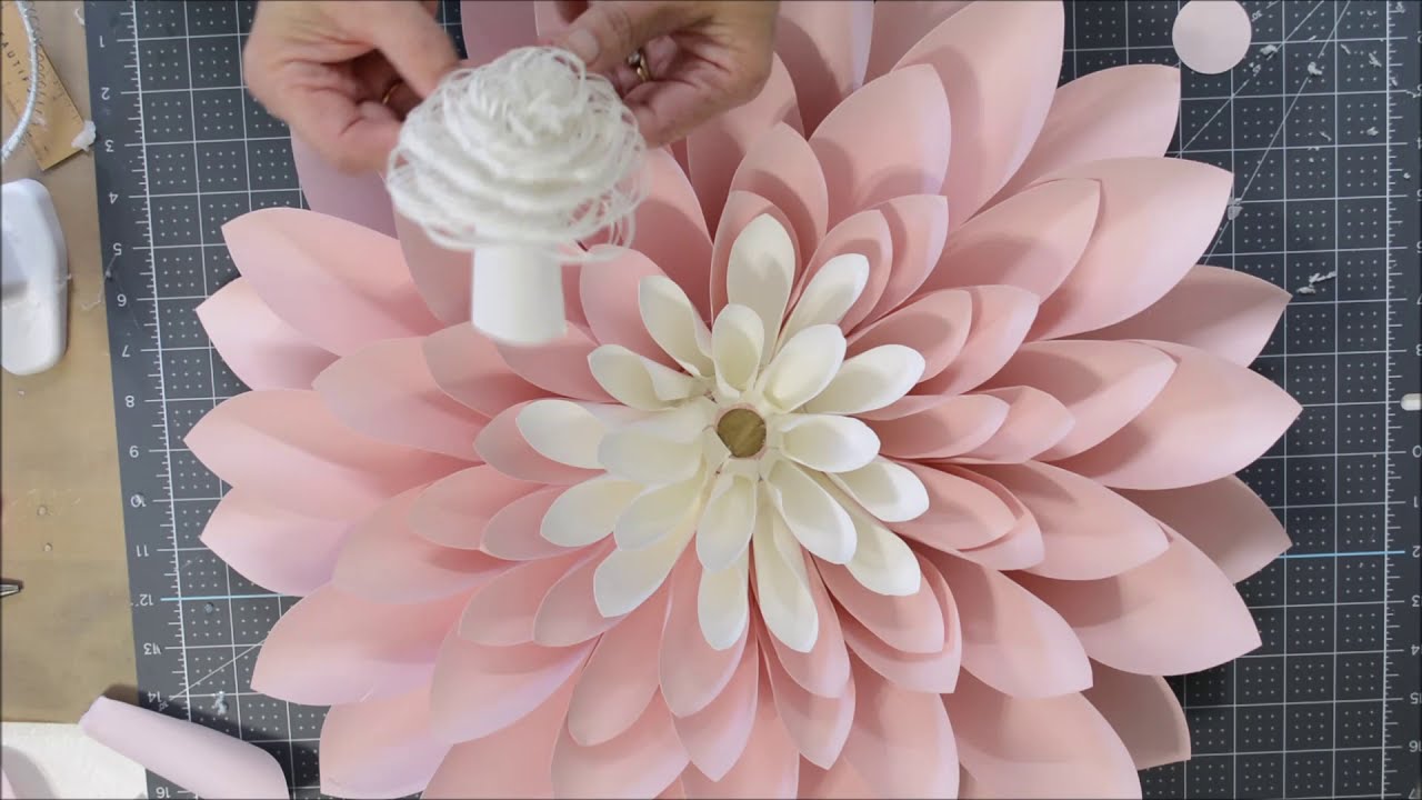 Giant Paper Dahlia