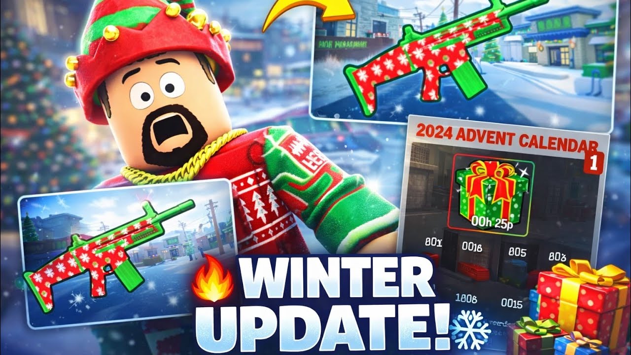 ROBLOX OHİO 2024 | Christmas Update ! | Blue candycane 🍭 ,Snowy Map And  Furnitures !