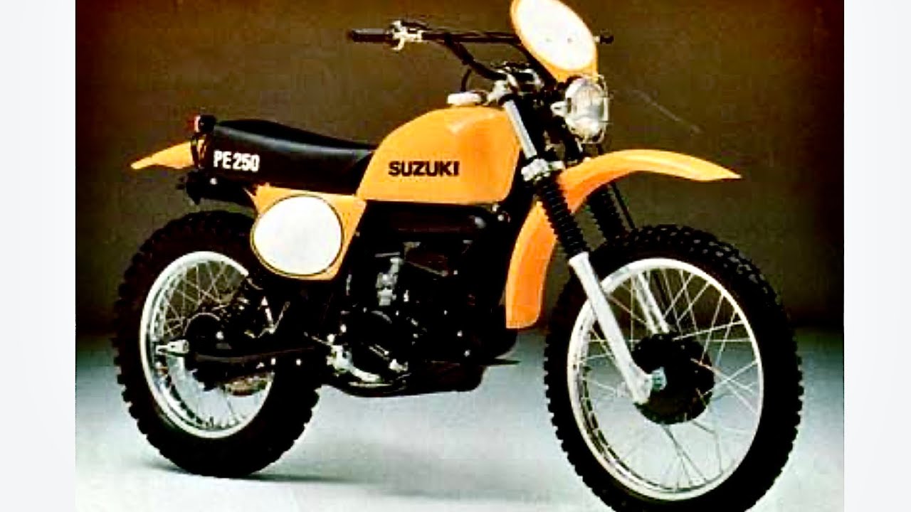 70&rsquo;s motorcycle ads SUZUKI PE 175/250 (magazines and brochures)