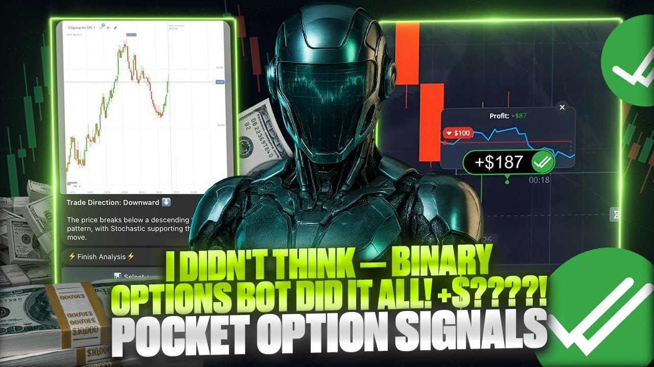 I DIDN'T THINK &mdash; BINARY OPTIONS BOT DID IT ALL! | POCKET OPTION SIGNALS | BINARY OPTIONS TUTORIAL