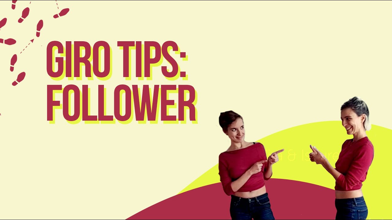 Tour pour follower tango - tango turn for follower (giro)