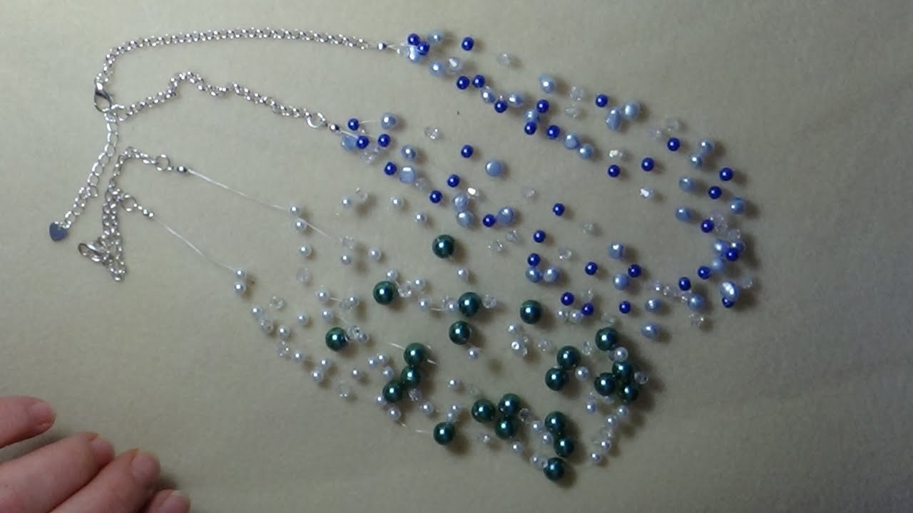 (Tutorial) Invisible Pearl Necklace (Video 25)