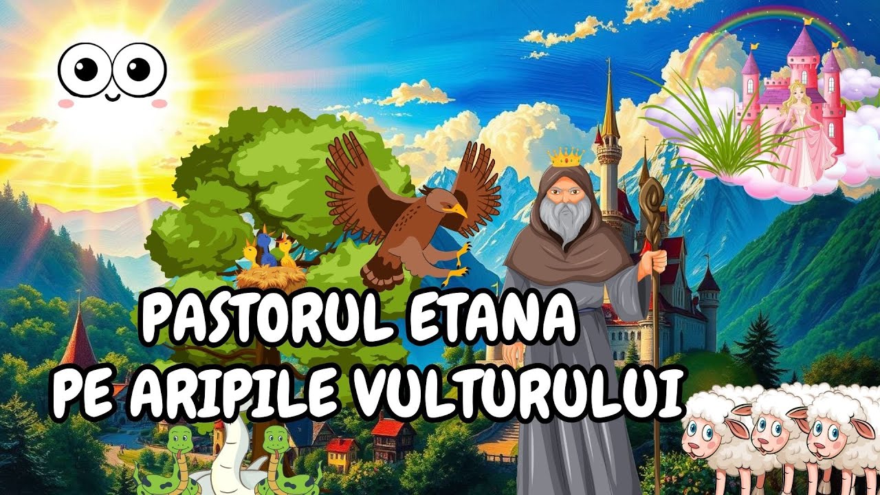 👑 Pastorul Etana pe Aripile Vulturului | Povesti pentru copii | Basme | Povesti nemuritoare 👑