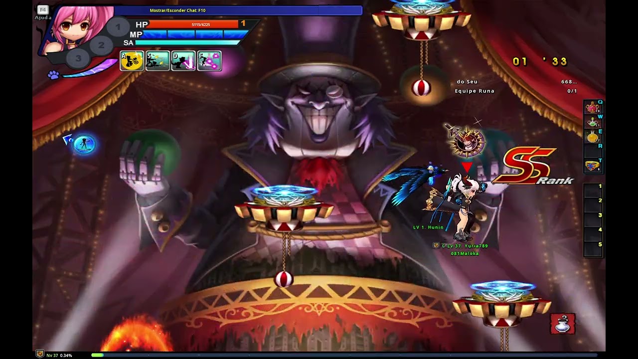 ⚔️GrandChase (2024) Amy - Circo dos Pesadelos⚔️