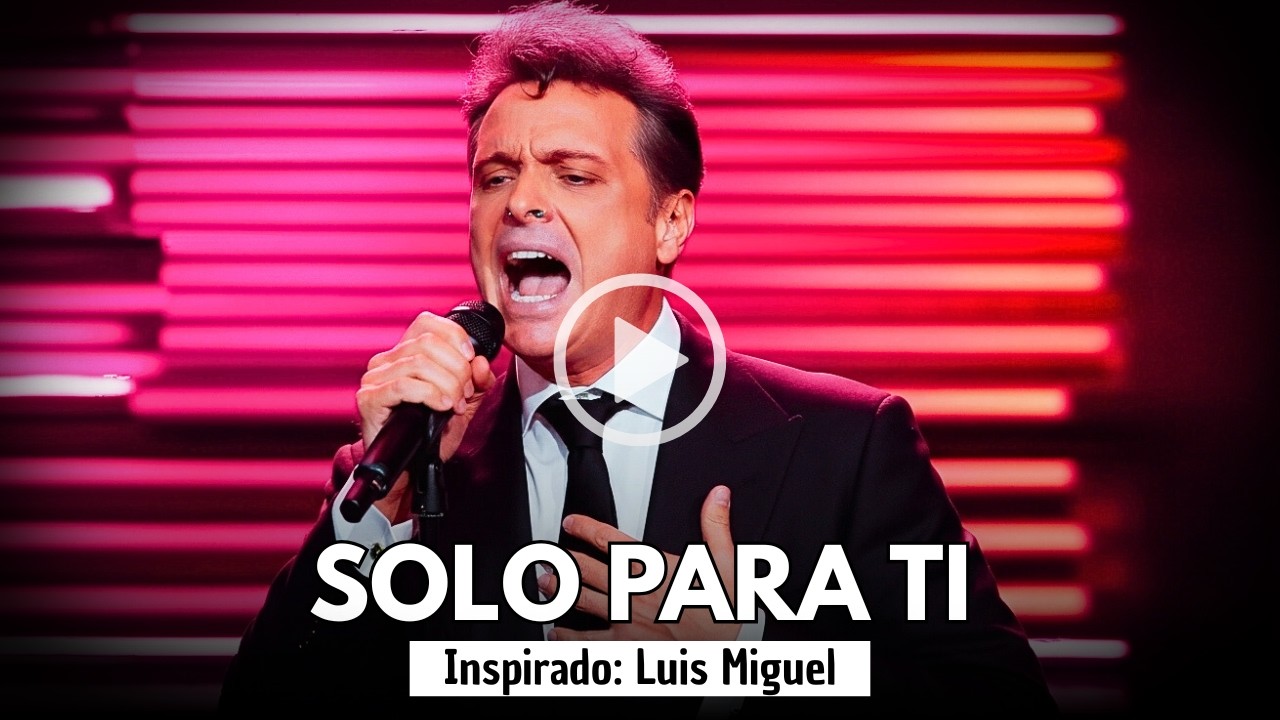 Solo Para Ti  - INSPIRADO En Luis Miguel  Boleros Romanticos