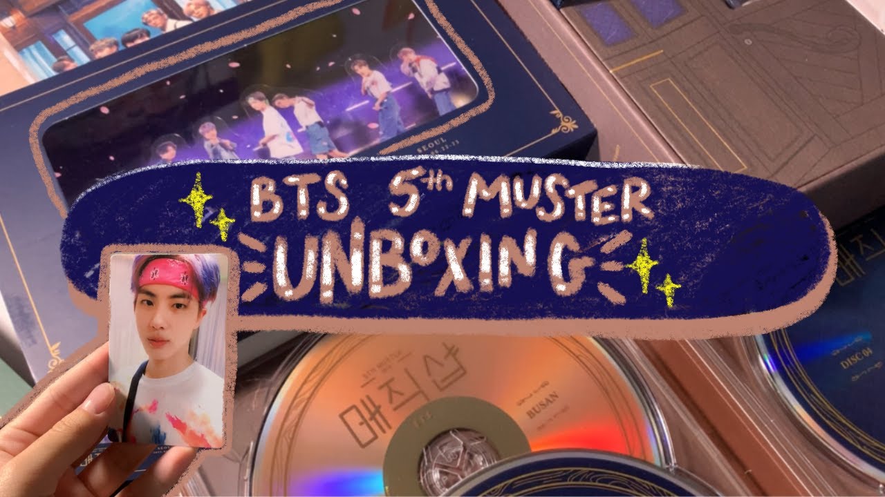 [UNBOXING] BTS 방탄소년단 5th Muster: MAGIC SHOP💜