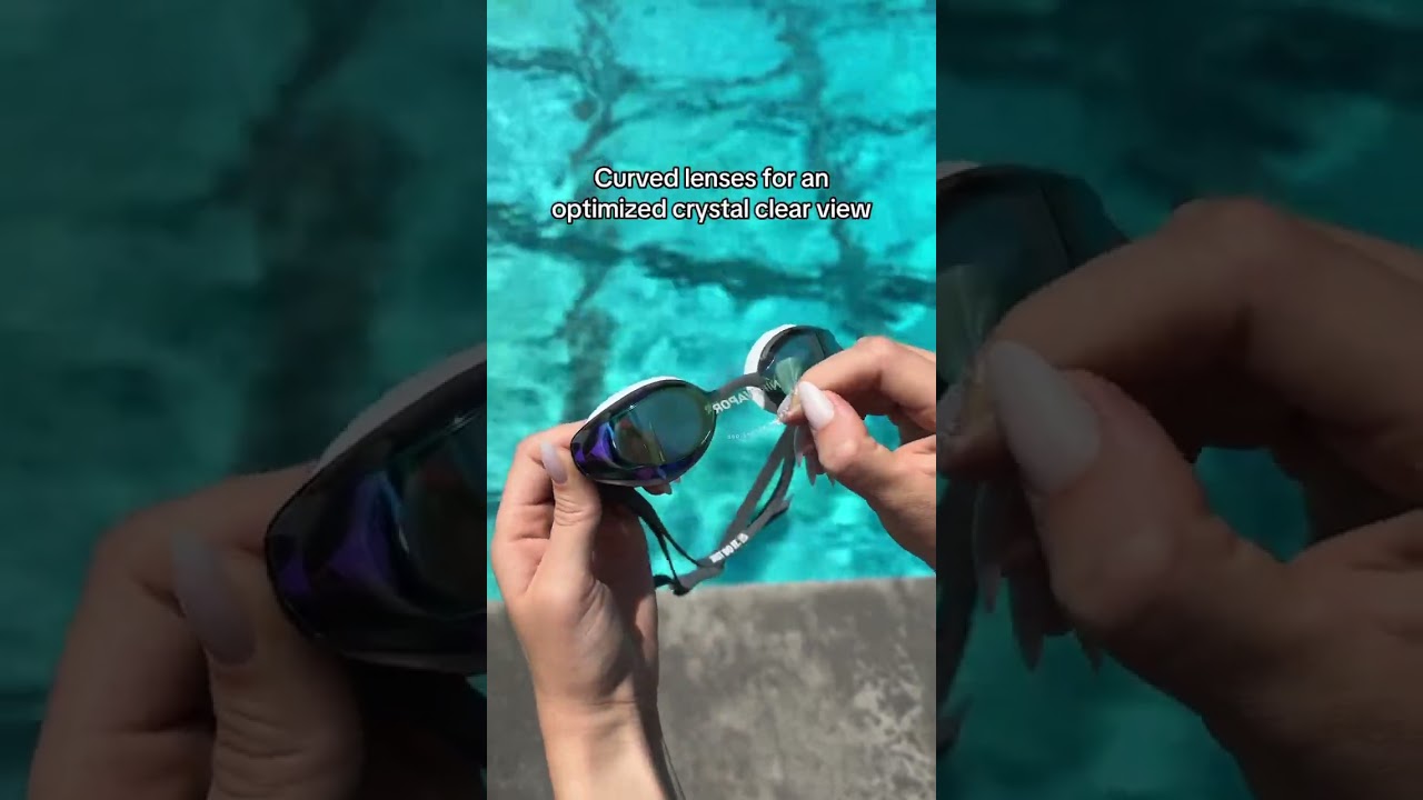 See more, swim faster with the Nike Vapor Goggle at SwimOutlet 🔥