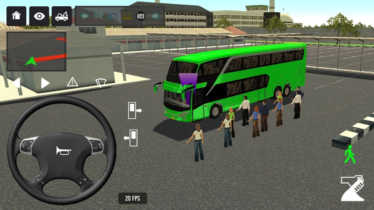 Coach Bus Driving Simulator 3D gameplay for Android 4k #indian_bus_simulator_gameplay_3d #gamplay 