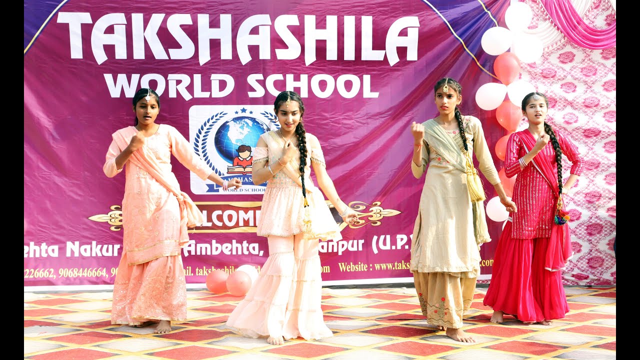 Takshashila World School Children's Day Celebration,बाल दिवस पर मौज मस्ती
