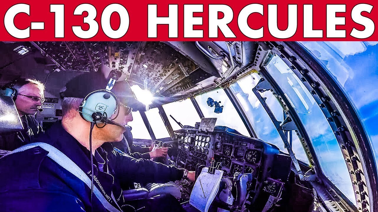 Piloting the C-130 HERC around the Hudson Bay
