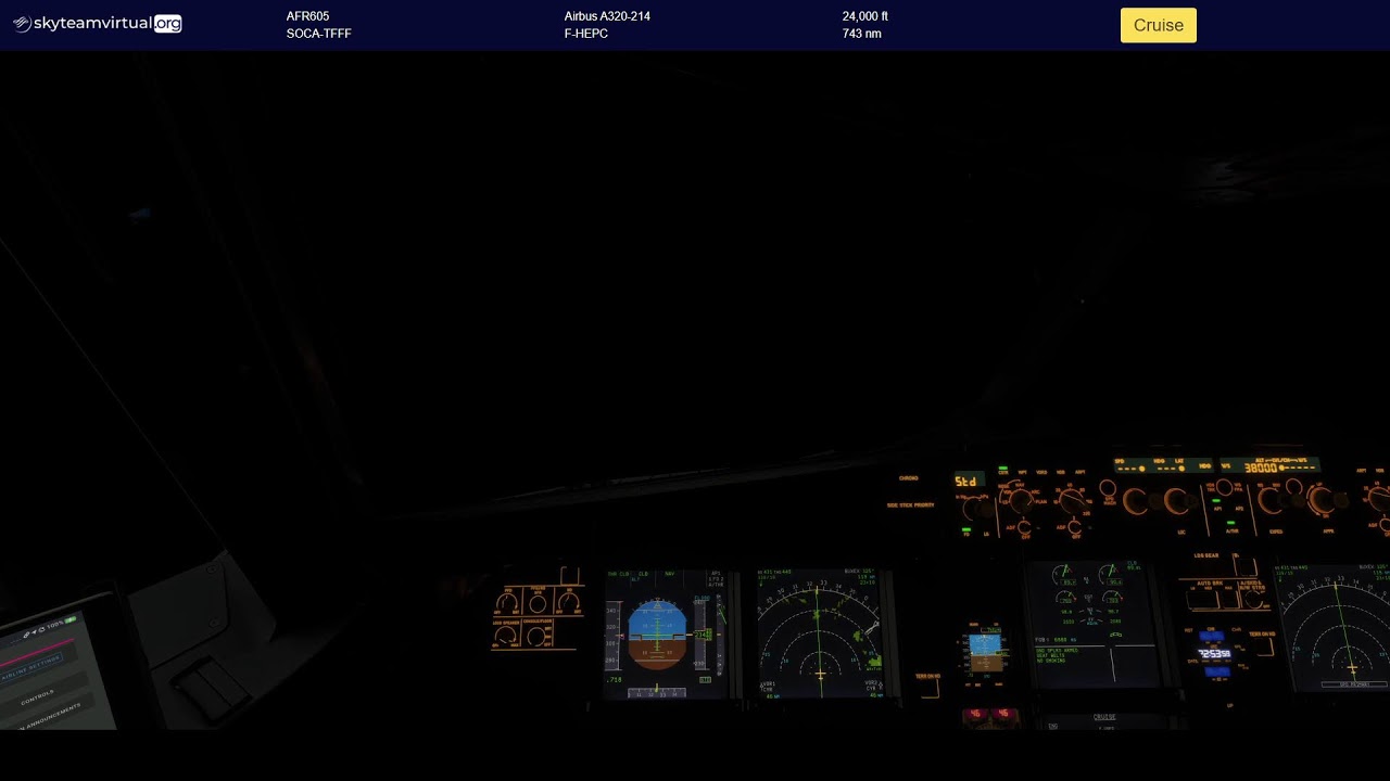 Air France Caribbean Hops Fenix A320