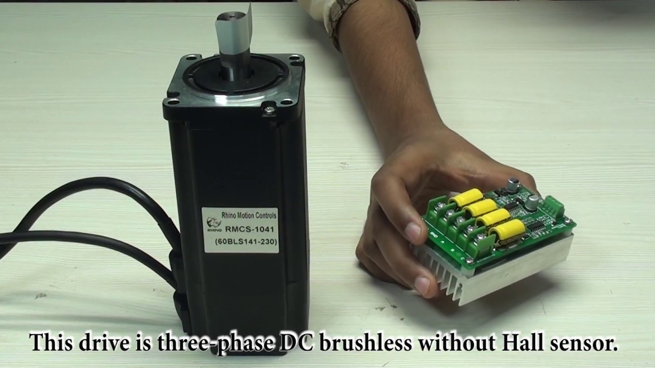 Rhino Brushless DC Motor Driver 300W (without Hall Sensor feedback) [RMCS-6612]