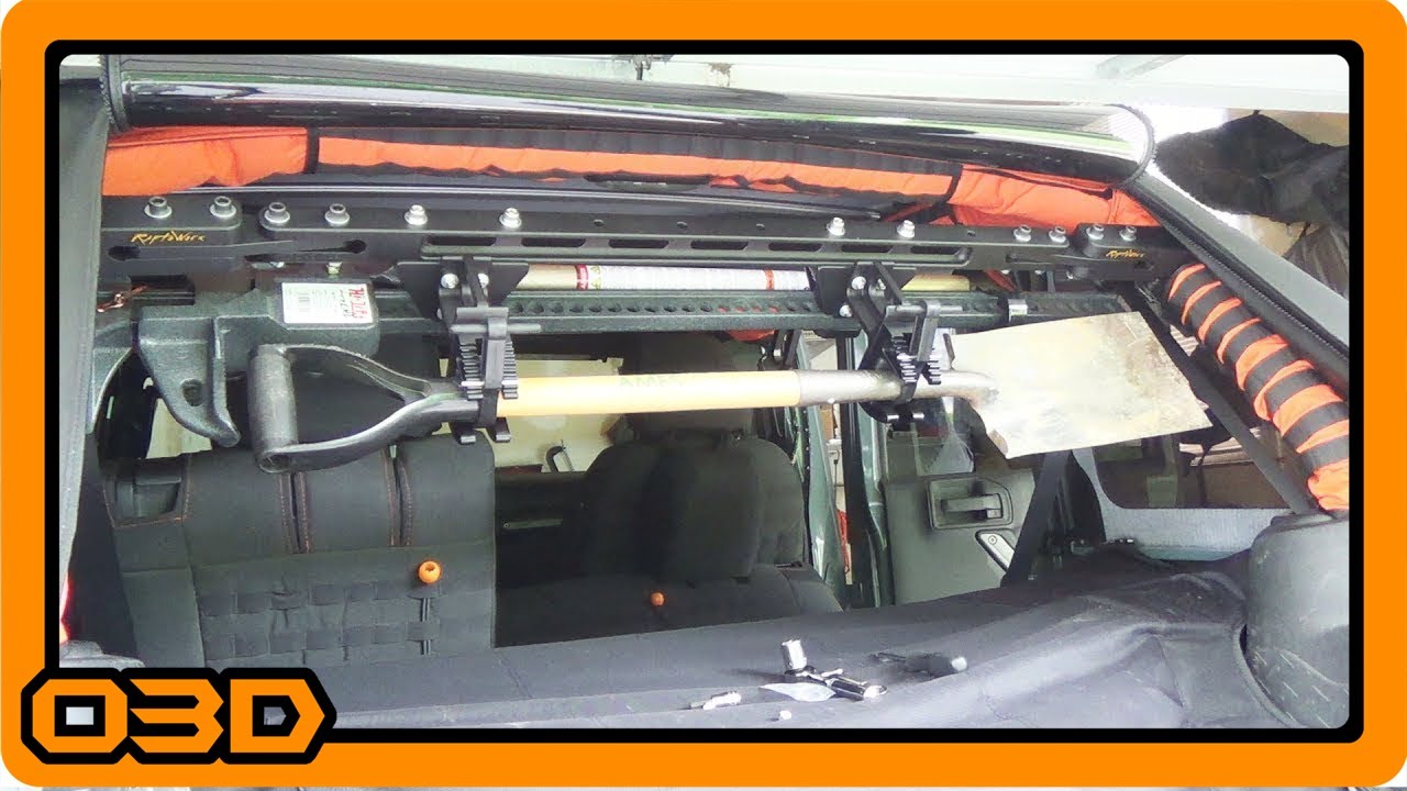 Rapto Worx Hi-Lift / Tool / Weapons Roll Bar Mount