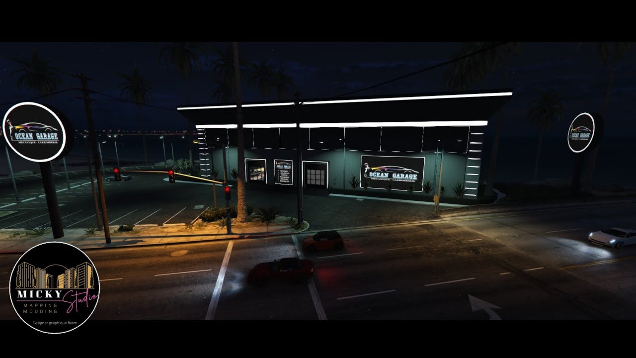 [FIVEM MLO] Océan Garage [GTA5 MAPPING] Mechanical